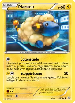Carta Mareep dell'espansione Stirpe dei Draghi, numero 38/124