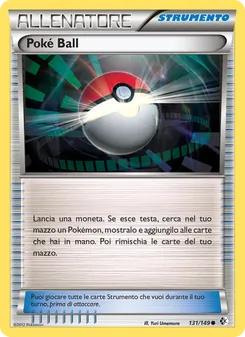 Carta Poké Ball dell'espansione Confini Varcati, numero 131/149