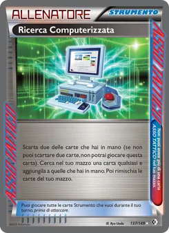 Carta Ricerca Computerizzata dell'espansione Confini Varcati, numero 137/149