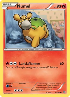 Carta Numel dell'espansione Confini Varcati, numero 21/149
