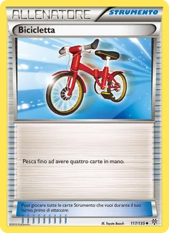 Carta Bicicletta dell'espansione Uragano Plasma, numero 117/135