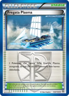 Carta Fregata Plasma dell'espansione Uragano Plasma, numero 124/135
