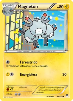 Carta Magneton dell'espansione Uragano Plasma, numero 44/135