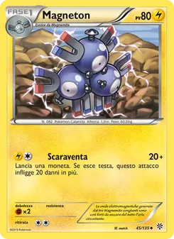 Carta Magneton dell'espansione Uragano Plasma, numero 45/135