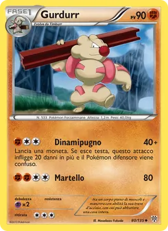 Carta Gurdurr dell'espansione Uragano Plasma, numero 80/135