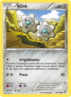Carta Klink dell'espansione Uragano Plasma, numero 88/135
