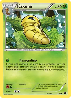 Carta Kakuna dell'espansione Glaciazione Plasma, numero 2/116