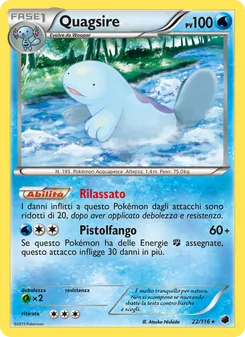 Carta Quagsire dell'espansione Glaciazione Plasma, numero 22/116