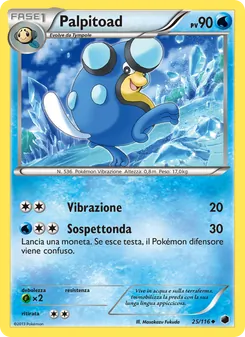 Carta Palpitoad dell'espansione Glaciazione Plasma, numero 25/116
