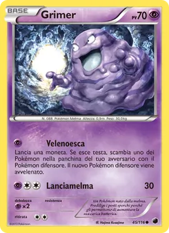 Carta Grimer dell'espansione Glaciazione Plasma, numero 45/116