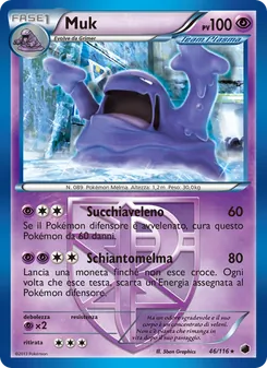 Carta Muk dell'espansione Glaciazione Plasma, numero 46/116