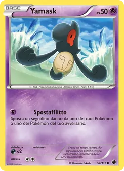 Carta Yamask dell'espansione Glaciazione Plasma, numero 54/116