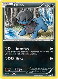 Carta Deino dell'espansione Glaciazione Plasma, numero 75/116