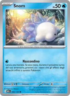 Carta Snom dell'espansione Megaevoluzione, numero 042/132