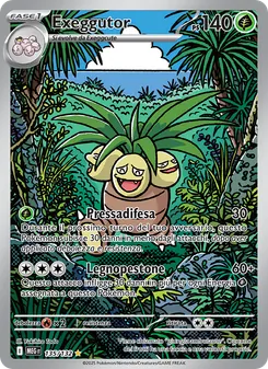 Carta Exeggutor dell'espansione Megaevoluzione, numero 135/132