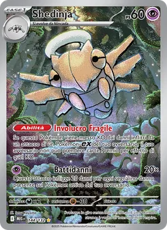 Carta Shedinja dell'espansione Megaevoluzione, numero 144/132