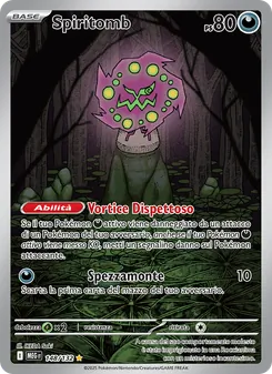 Carta Spiritomb dell'espansione Megaevoluzione, numero 148/132