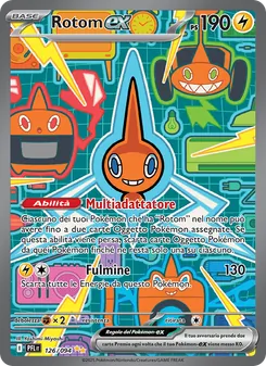 Carta Rotom-ex dell'espansione Fiamme Spettrali, numero 126/94