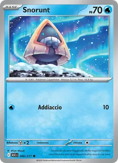 Carta Snorunt dell'espansione Ascesa Eroica, numero 046/217