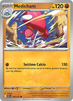 Carta Medicham dell'espansione Ascesa Eroica, numero 104/217