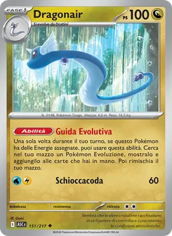 Carta Dragonair dell'espansione Ascesa Eroica, numero 151/217