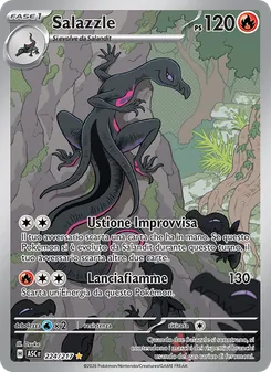 Carta Salazzle dell'espansione Ascesa Eroica, numero 224/217