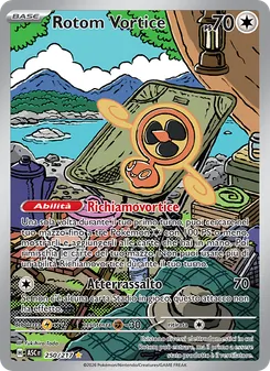 Carta Rotom Vortice dell'espansione Ascesa Eroica, numero 250/217