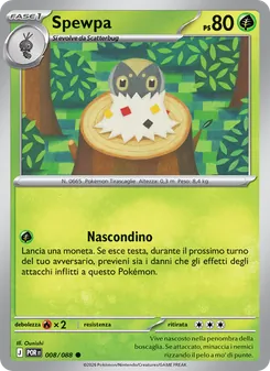 Carta Spewpa dell'espansione Equilibrio Perfetto, numero 008/88