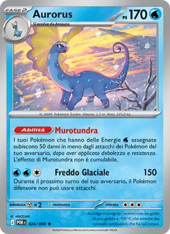 Carta Aurorus dell'espansione Equilibrio Perfetto, numero 024/88