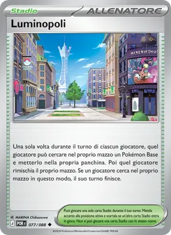 Carta Luminopoli dell'espansione Equilibrio Perfetto, numero 077/88