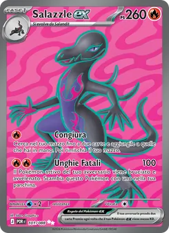 Carta Salazzle-ex dell'espansione Equilibrio Perfetto, numero 101/88