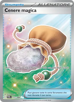Carta Cenere magica dell'espansione Equilibrio Perfetto, numero 115/88