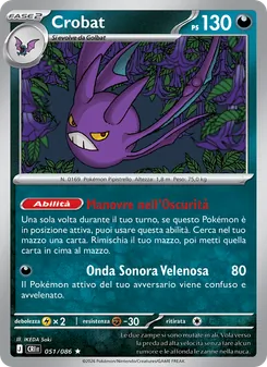 Carta Crobat dell'espansione Caos Nascente, numero 051/86