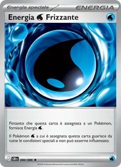 Carta Energia Water Frizzante dell'espansione Caos Nascente, numero 084/86