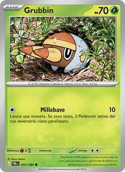 Carta Grubbin dell'espansione Buio Pesto, numero 002/84
