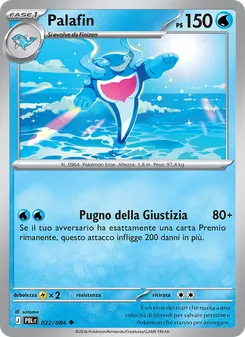 Carta Palafin dell'espansione Buio Pesto, numero 022/84