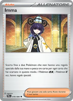 Carta Imma dell'espansione Buio Pesto, numero 078/84