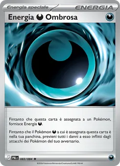 Carta Energia Darkness Ombrosa dell'espansione Buio Pesto, numero 083/84