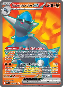 Carta Rampardos-ex dell'espansione Buio Pesto, numero 100/84