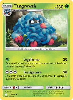 Carta Tangrowth dell'espansione Legami Inossidabili, numero 17/214