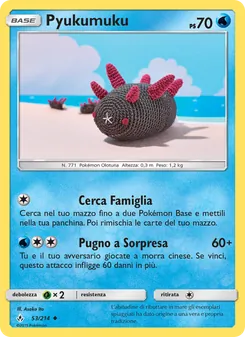 Carta Pyukumuku dell'espansione Legami Inossidabili, numero 53/214