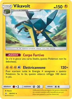 Carta Vikavolt dell'espansione Legami Inossidabili, numero 59/214