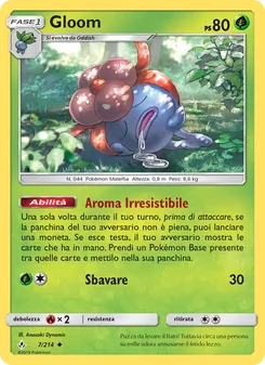 Carta Gloom dell'espansione Legami Inossidabili, numero 7/214
