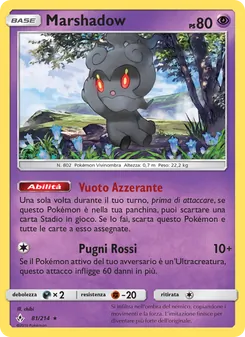 Carta Marshadow dell'espansione Legami Inossidabili, numero 81/214