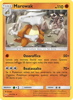 Carta Marowak dell'espansione Legami Inossidabili, numero 91/214