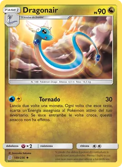 Carta Dragonair dell'espansione Sintonia Mentale, numero 149/236