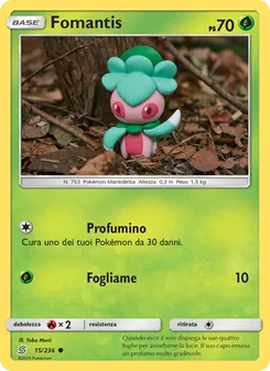 Carta Fomantis dell'espansione Sintonia Mentale, numero 15/236
