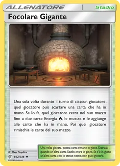 Carta Focolare Gigante dell'espansione Sintonia Mentale, numero 197/236