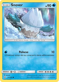 Carta Snover dell'espansione Sintonia Mentale, numero 41/236
