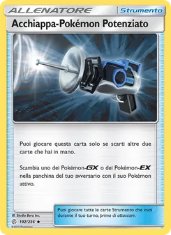 Carta Acchiappa-Pokémon Potenziato dell'espansione Eclissi Cosmica, numero 192/236